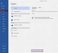 Image result for How to Recover Unsaved Documents