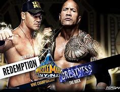 Image result for WWE All-Stars John Cena vs Rock