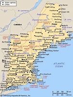 Image result for Detailed Map of New England