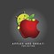 Image result for Wallpapers of Android Drop Apple in Dustbin
