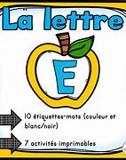 Image result for Lettre E