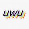 Image result for Uwu Sticker