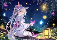 Image result for Anime Fox Girl Pink Hair