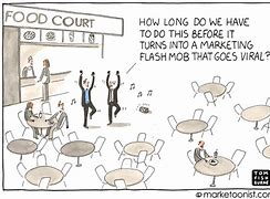 Image result for Flash Mob Cartoon