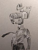 Image result for Cameraman Sketch
