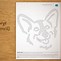 Image result for Corgi Pumpkin Stencil