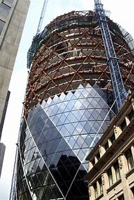 Image result for 30 St. Mary Axe Construction