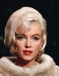 Image result for Marilyn Monroe Headshot Color