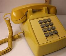 Image result for Push Button Dial Phone