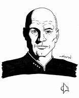 Image result for Best Fan Art Captain Picard