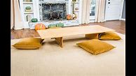 Image result for DIY Low Floor Table