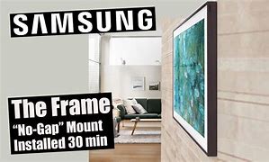 Image result for samsung frames television 55 wall mounts