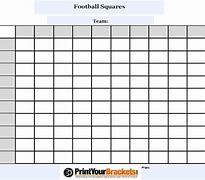 Image result for Printable 50 Square Football Pool