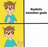 Image result for Transition Goals Meme