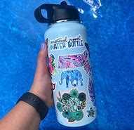 Image result for Water Bottle Stickers for Girls