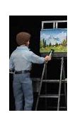Image result for Bob Ross Action Figure