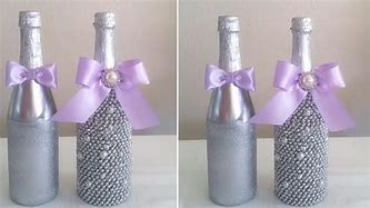 Image result for Champagne Bottle Decorations