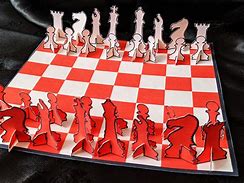Image result for Paper Chess Pieces