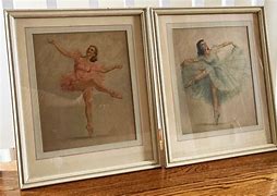 Image result for Framed Ballerina Artwork