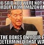 Image result for Amazon Box Person Meme
