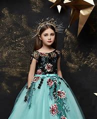 Image result for Fairy Princess Flower Girl Dresses