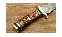 Image result for Damascus Steel Hunting Knife