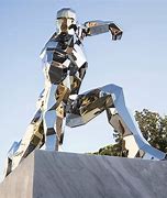 Image result for Statue of Iron Man in Forte Dei Marmi