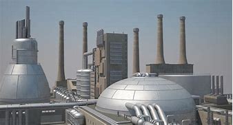 Image result for 3D Model of Futuristic Factory