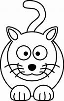 Image result for Simple Cat Clip Art