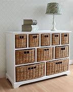 Image result for Storage Shelves with Drawers