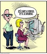 Image result for Funny Computer Virus Cartoon