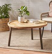 Image result for Circular Coffee Table