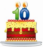 Image result for 10 Years Clip Art