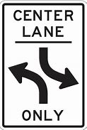 Image result for Road Lane Signs