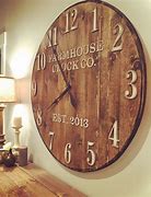 Image result for Rustic Kitchen Wall Clocks