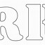 Image result for Alphabet Letter R Outline