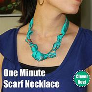 Image result for DIY Scarf Necklace