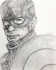 Image result for Captain America Sketches