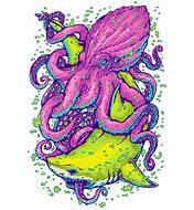 Image result for Octopus Ink Drawing