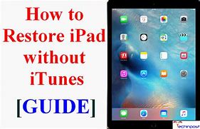 Image result for iPad Recovery Mode without iTunes