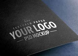 Image result for Paper Piece Logo Mock-Up PSD