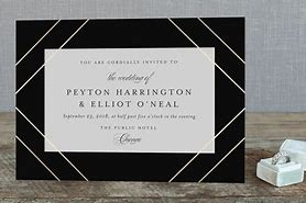 Image result for Pressed Wedding Invitations