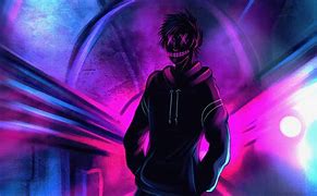 Image result for Best Wallpapers Neon Anime Boy