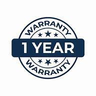 Image result for 1 Year Warranty Logo 1200X400