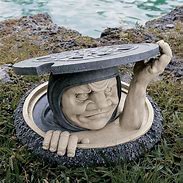 Image result for Cool Backyard Statues