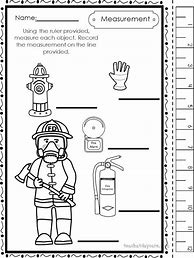Image result for Preschool Measurement Worksheets