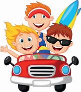 Image result for Cartoon Car with People