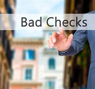 Image result for Bad Check
