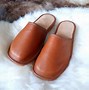 Image result for Men's Leather Mule Slippers