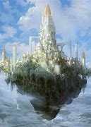 Image result for Floating Castle Concept Art